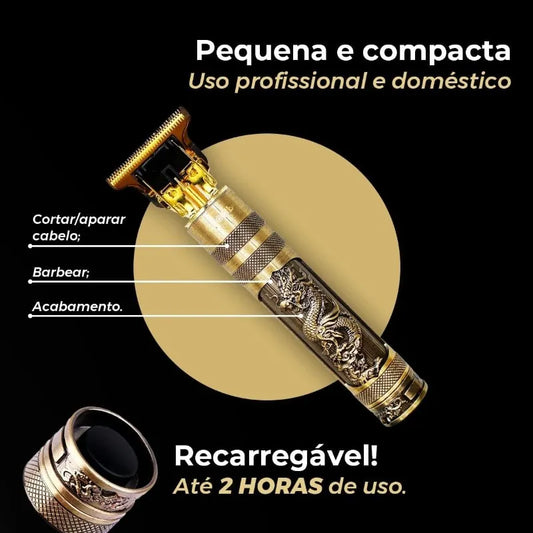 Máquina De Cortar Cabelo e Barba Masculina, Designe Inovador Elétrico Profissional