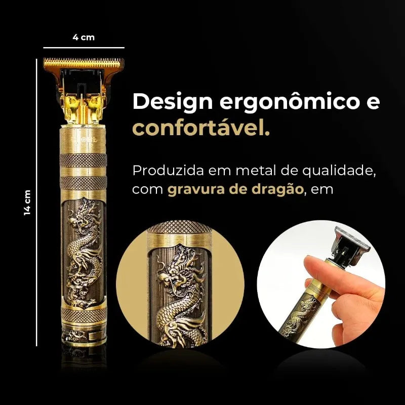 Máquina De Cortar Cabelo e Barba Masculina, Designe Inovador Elétrico Profissional
