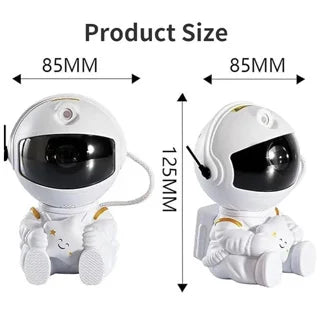 Astronauta 3.0 Galaxy Projetor Noite Luz Céu Estrelado Estrela USB LED Lâmpada Do Quarto Com Controle Remoto Crianças Presente