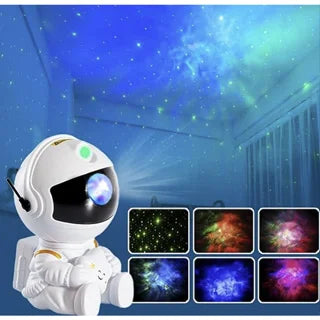 Astronauta 3.0 Galaxy Projetor Noite Luz Céu Estrelado Estrela USB LED Lâmpada Do Quarto Com Controle Remoto Crianças Presente